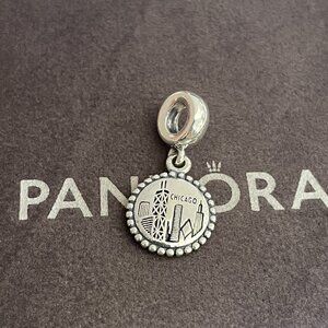 Pandora Chicago Exclusive Charm,Exclusive Charm Dangle Pendant